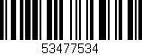Código de barras (EAN, GTIN, SKU, ISBN): '53477534'