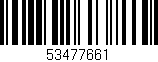 Código de barras (EAN, GTIN, SKU, ISBN): '53477661'
