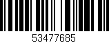 Código de barras (EAN, GTIN, SKU, ISBN): '53477685'