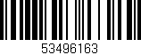 Código de barras (EAN, GTIN, SKU, ISBN): '53496163'
