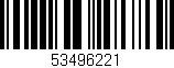 Código de barras (EAN, GTIN, SKU, ISBN): '53496221'