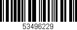 Código de barras (EAN, GTIN, SKU, ISBN): '53496229'