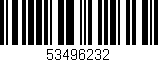 Código de barras (EAN, GTIN, SKU, ISBN): '53496232'