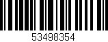 Código de barras (EAN, GTIN, SKU, ISBN): '53498354'