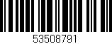 Código de barras (EAN, GTIN, SKU, ISBN): '53508791'