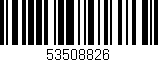 Código de barras (EAN, GTIN, SKU, ISBN): '53508826'