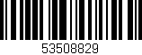 Código de barras (EAN, GTIN, SKU, ISBN): '53508829'