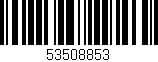 Código de barras (EAN, GTIN, SKU, ISBN): '53508853'