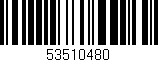 Código de barras (EAN, GTIN, SKU, ISBN): '53510480'