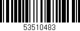 Código de barras (EAN, GTIN, SKU, ISBN): '53510483'