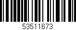 Código de barras (EAN, GTIN, SKU, ISBN): '53511673'