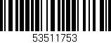 Código de barras (EAN, GTIN, SKU, ISBN): '53511753'