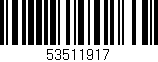 Código de barras (EAN, GTIN, SKU, ISBN): '53511917'