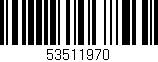 Código de barras (EAN, GTIN, SKU, ISBN): '53511970'