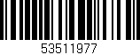 Código de barras (EAN, GTIN, SKU, ISBN): '53511977'
