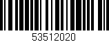 Código de barras (EAN, GTIN, SKU, ISBN): '53512020'