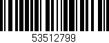 Código de barras (EAN, GTIN, SKU, ISBN): '53512799'