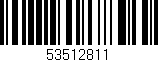 Código de barras (EAN, GTIN, SKU, ISBN): '53512811'