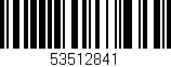 Código de barras (EAN, GTIN, SKU, ISBN): '53512841'