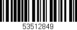 Código de barras (EAN, GTIN, SKU, ISBN): '53512849'