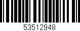 Código de barras (EAN, GTIN, SKU, ISBN): '53512948'