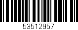 Código de barras (EAN, GTIN, SKU, ISBN): '53512957'