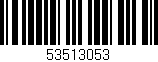 Código de barras (EAN, GTIN, SKU, ISBN): '53513053'