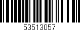Código de barras (EAN, GTIN, SKU, ISBN): '53513057'