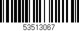 Código de barras (EAN, GTIN, SKU, ISBN): '53513067'