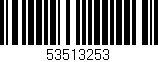 Código de barras (EAN, GTIN, SKU, ISBN): '53513253'