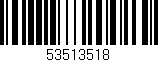 Código de barras (EAN, GTIN, SKU, ISBN): '53513518'