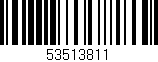 Código de barras (EAN, GTIN, SKU, ISBN): '53513811'