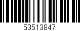 Código de barras (EAN, GTIN, SKU, ISBN): '53513847'