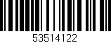 Código de barras (EAN, GTIN, SKU, ISBN): '53514122'