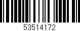 Código de barras (EAN, GTIN, SKU, ISBN): '53514172'
