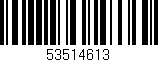 Código de barras (EAN, GTIN, SKU, ISBN): '53514613'