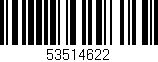 Código de barras (EAN, GTIN, SKU, ISBN): '53514622'