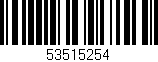 Código de barras (EAN, GTIN, SKU, ISBN): '53515254'