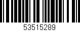 Código de barras (EAN, GTIN, SKU, ISBN): '53515289'
