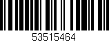 Código de barras (EAN, GTIN, SKU, ISBN): '53515464'