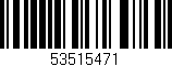 Código de barras (EAN, GTIN, SKU, ISBN): '53515471'