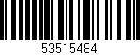 Código de barras (EAN, GTIN, SKU, ISBN): '53515484'