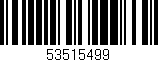 Código de barras (EAN, GTIN, SKU, ISBN): '53515499'