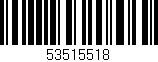 Código de barras (EAN, GTIN, SKU, ISBN): '53515518'