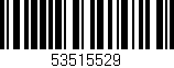 Código de barras (EAN, GTIN, SKU, ISBN): '53515529'
