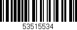 Código de barras (EAN, GTIN, SKU, ISBN): '53515534'