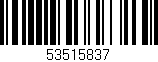 Código de barras (EAN, GTIN, SKU, ISBN): '53515837'