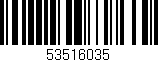 Código de barras (EAN, GTIN, SKU, ISBN): '53516035'