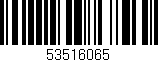 Código de barras (EAN, GTIN, SKU, ISBN): '53516065'