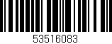 Código de barras (EAN, GTIN, SKU, ISBN): '53516083'
